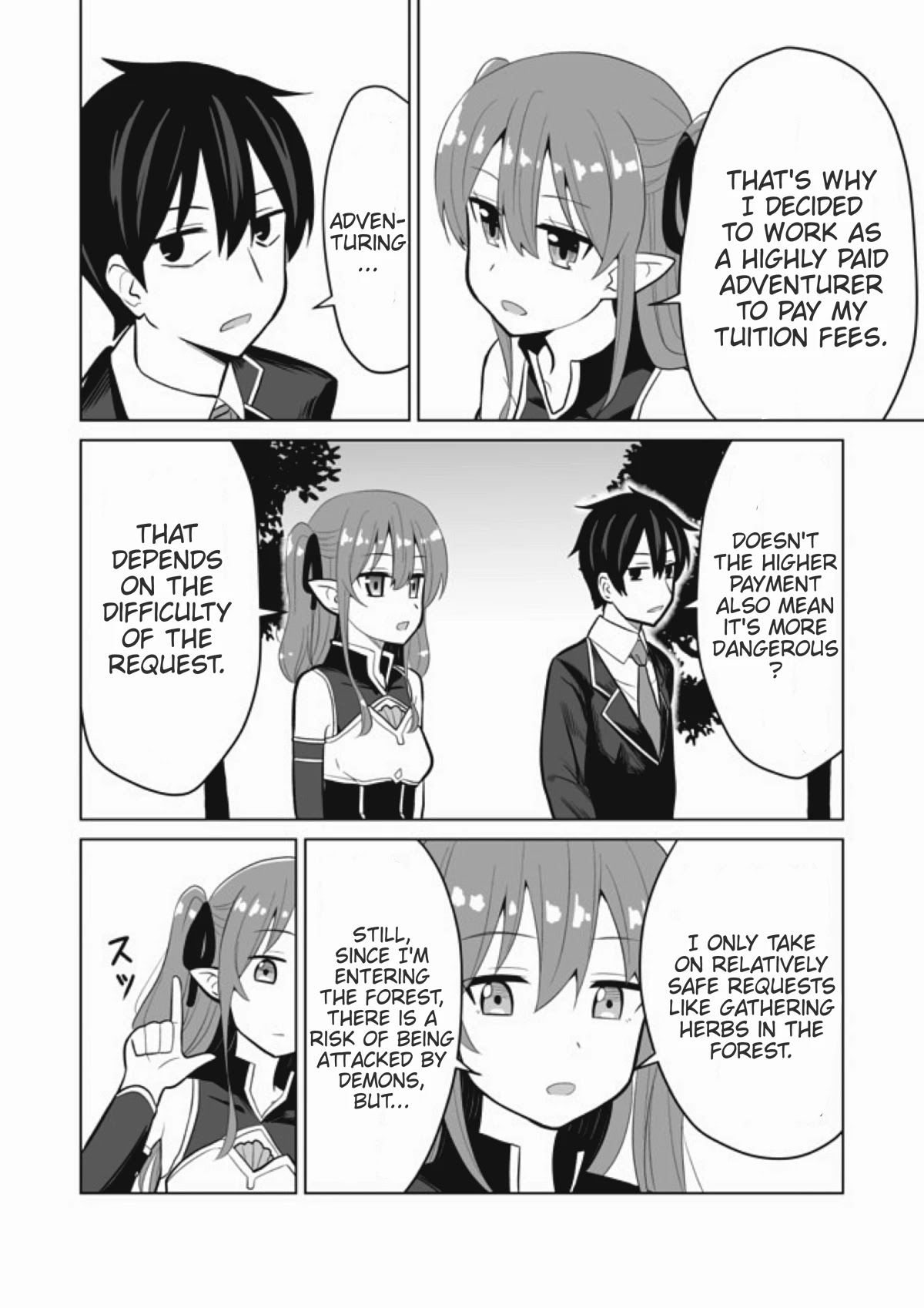 Chou onna kirai na ore ga isekai no joshi-ko ni ryugaku suru koto ni natta - serialization Chapter 17 page 10 - Chapter 17