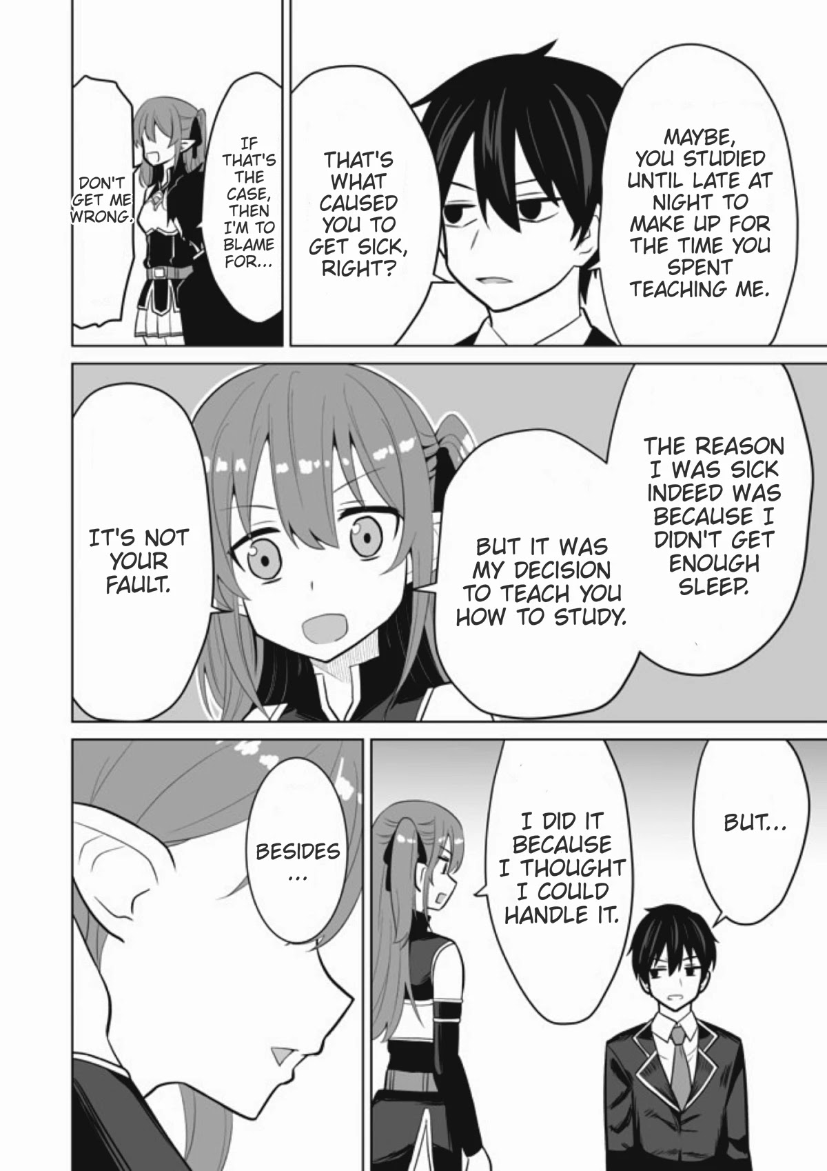 Chou onna kirai na ore ga isekai no joshi-ko ni ryugaku suru koto ni natta - serialization Chapter 17 page 12 - Chapter 17