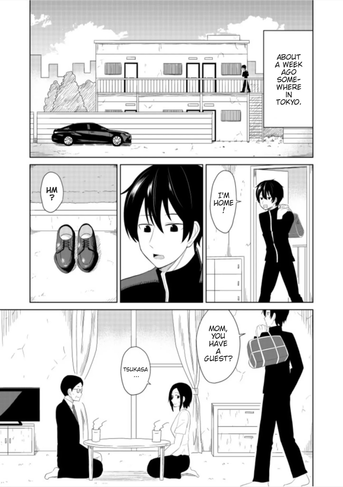 Chou onna kirai na ore ga isekai no joshi-ko ni ryugaku suru koto ni natta - serialization Chapter 2 page 1 - Chapter 2