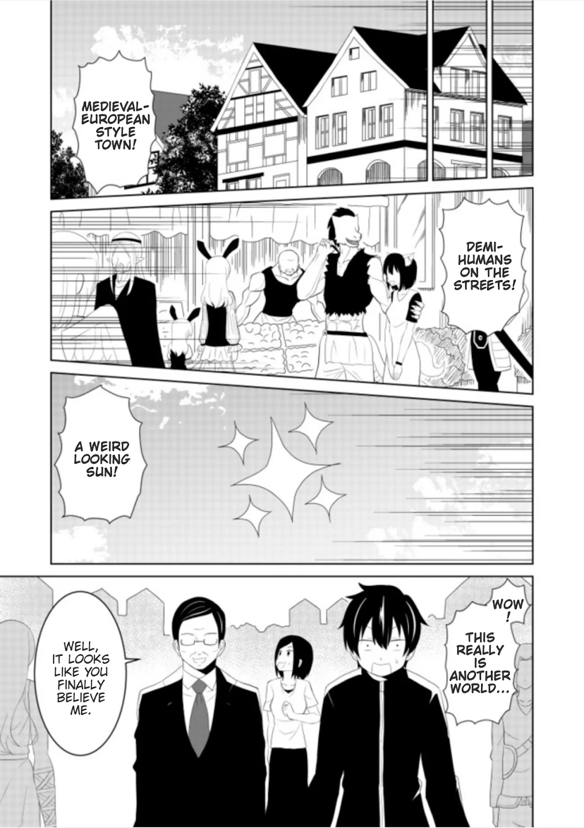 Chou onna kirai na ore ga isekai no joshi-ko ni ryugaku suru koto ni natta - serialization Chapter 2 page 3 - Chapter 2