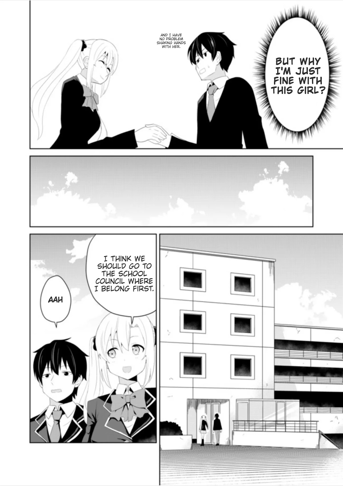 Chou onna kirai na ore ga isekai no joshi-ko ni ryugaku suru koto ni natta - serialization Chapter 3 page 6 - Chapter 3