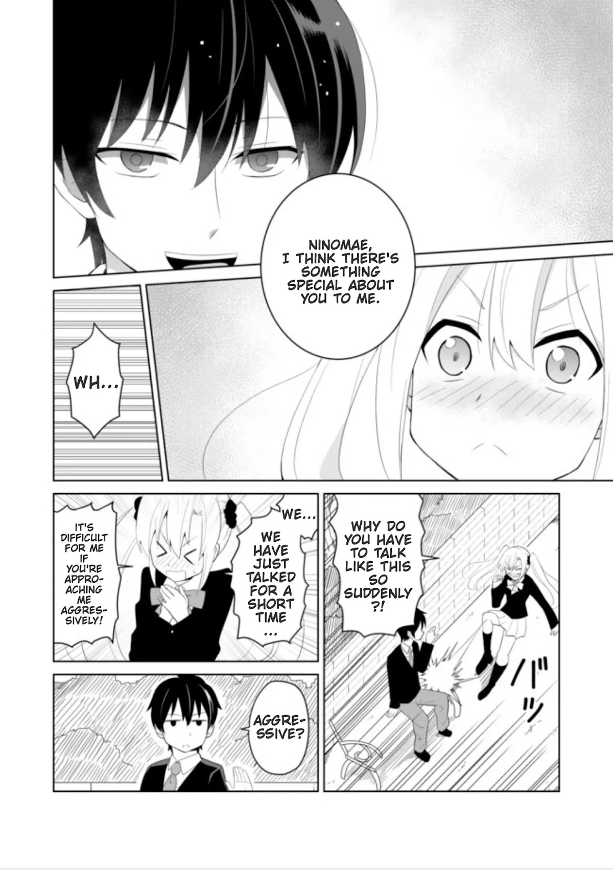 Chou onna kirai na ore ga isekai no joshi-ko ni ryugaku suru koto ni natta - serialization Chapter 4 page 4 - Chapter 4