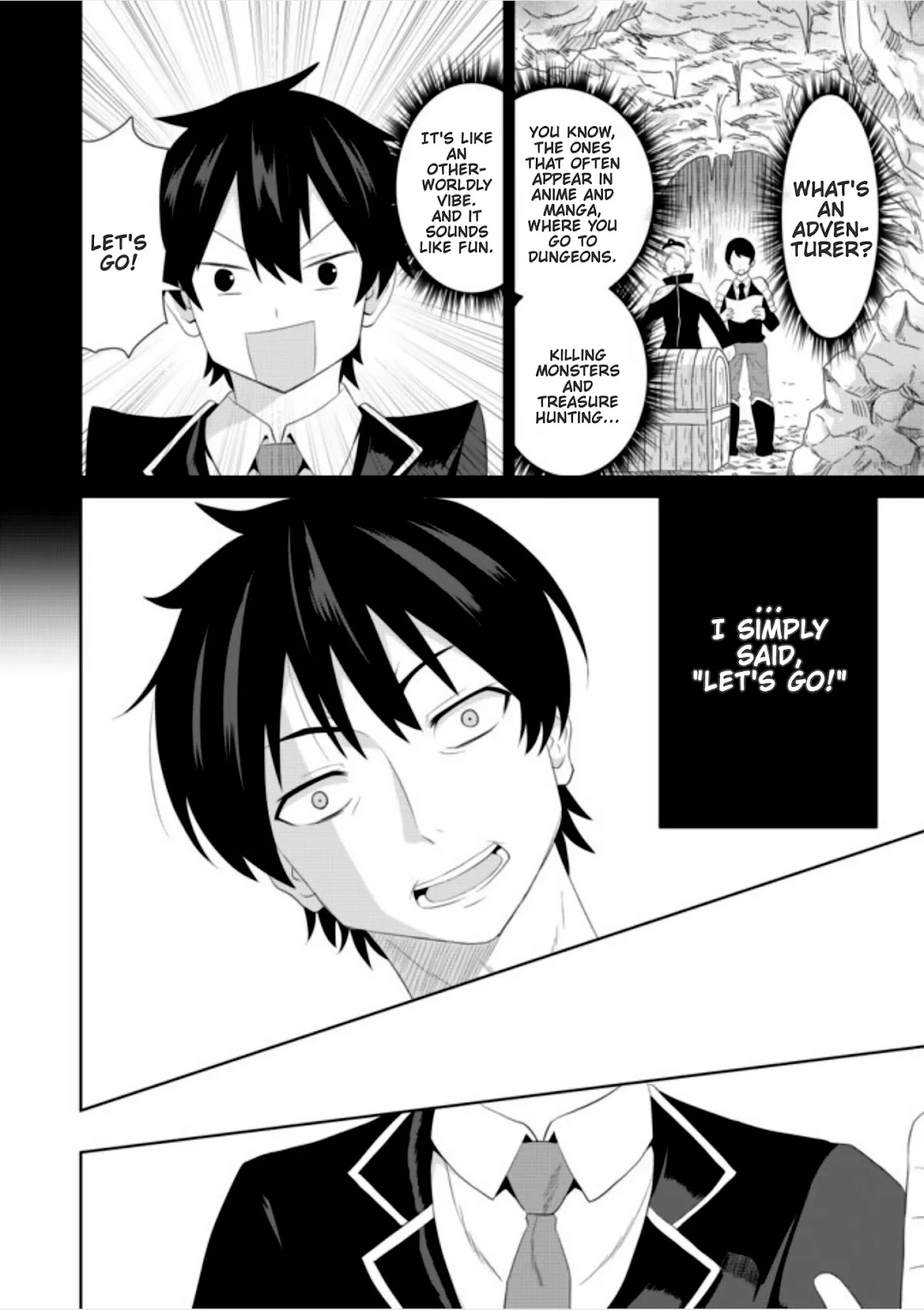Chou onna kirai na ore ga isekai no joshi-ko ni ryugaku suru koto ni natta - serialization Chapter 5 page 2 - Chapter 5