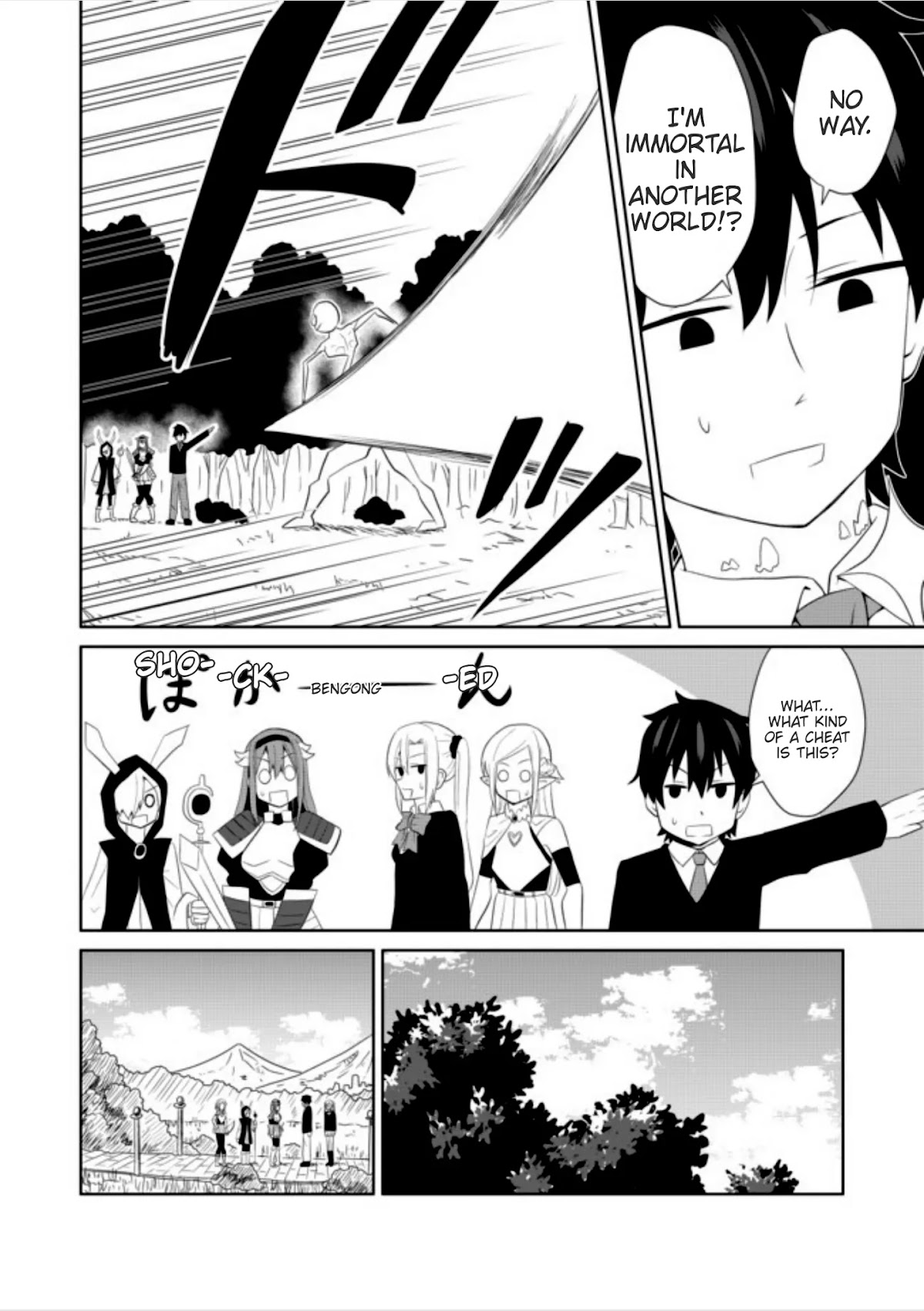 Chou onna kirai na ore ga isekai no joshi-ko ni ryugaku suru koto ni natta - serialization Chapter 5 page 4 - Chapter 5
