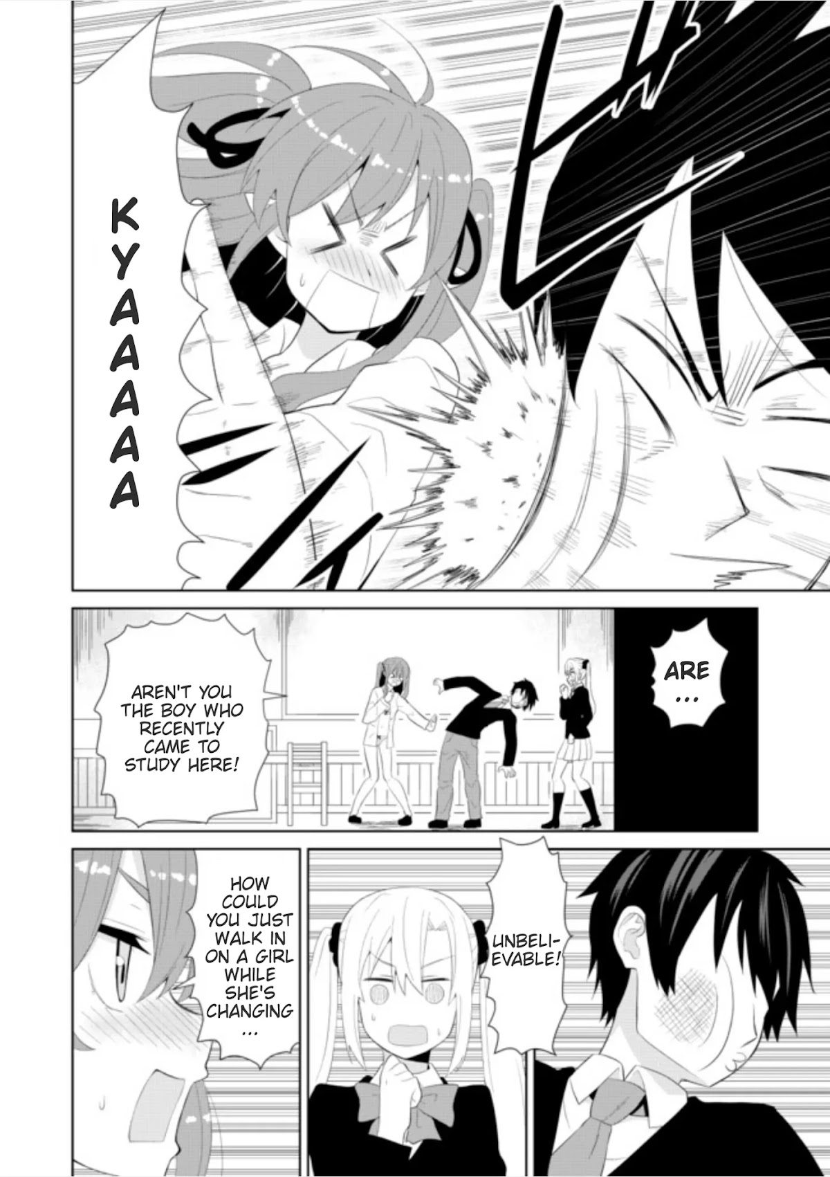 Chou onna kirai na ore ga isekai no joshi-ko ni ryugaku suru koto ni natta - serialization Chapter 6 page 2 - Chapter 6