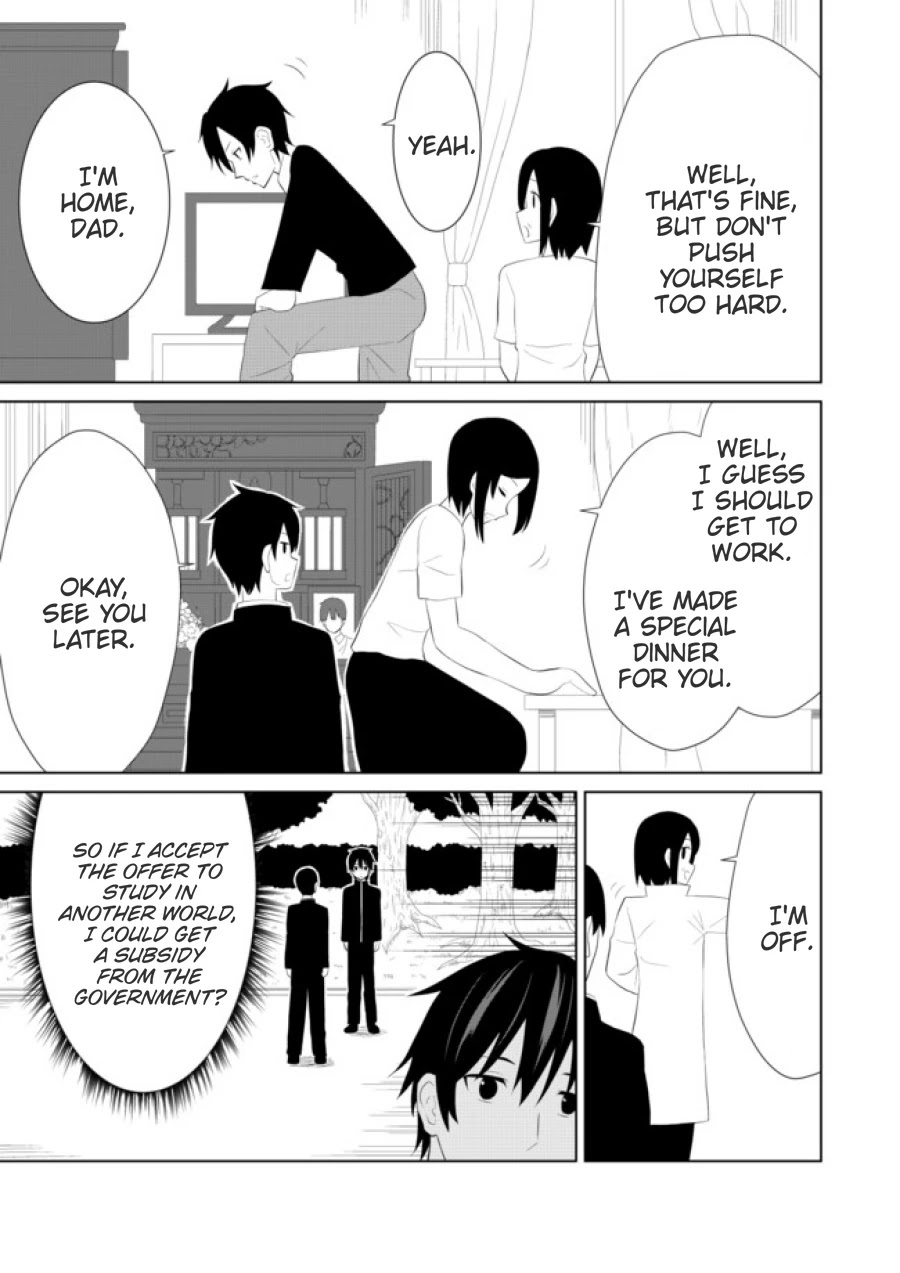 Chou onna kirai na ore ga isekai no joshi-ko ni ryugaku suru koto ni natta - serialization Chapter 7 page 7 - Chapter 7