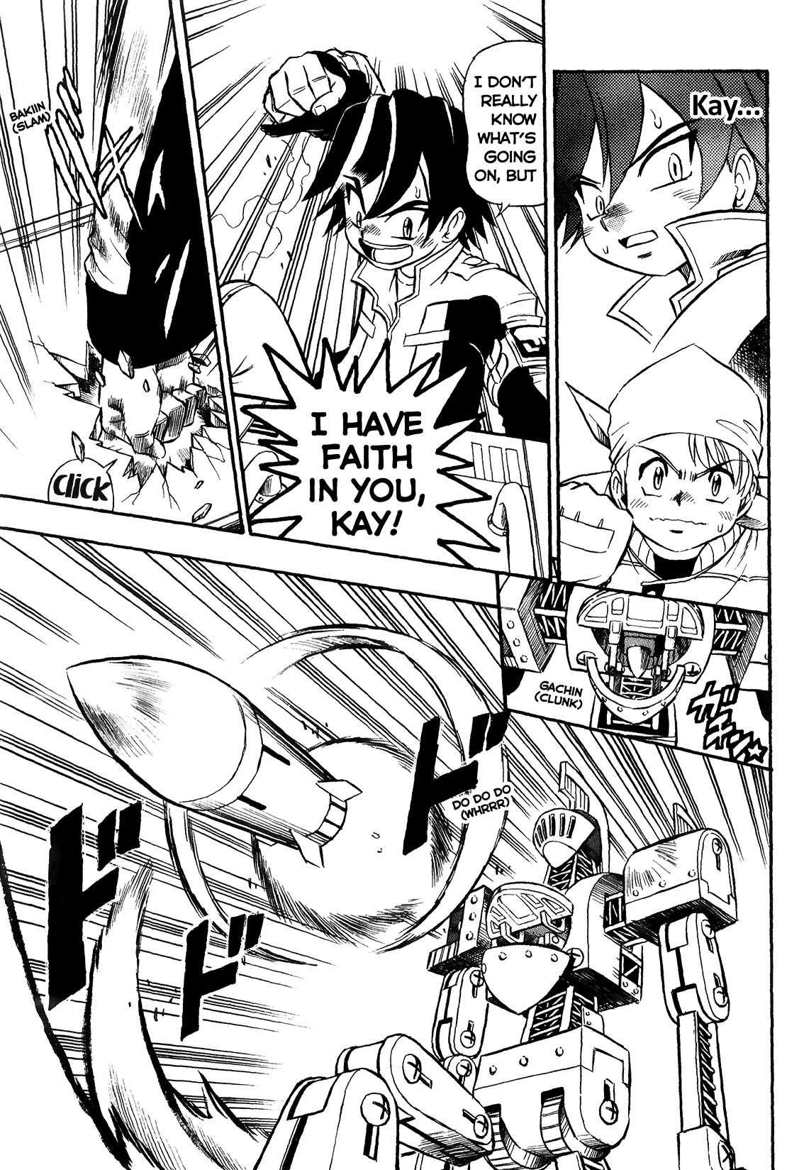 Chou Soujuu Mecha MG Chapter 2 page 7 - Chapter 2: A Thunderous Counter Strike!