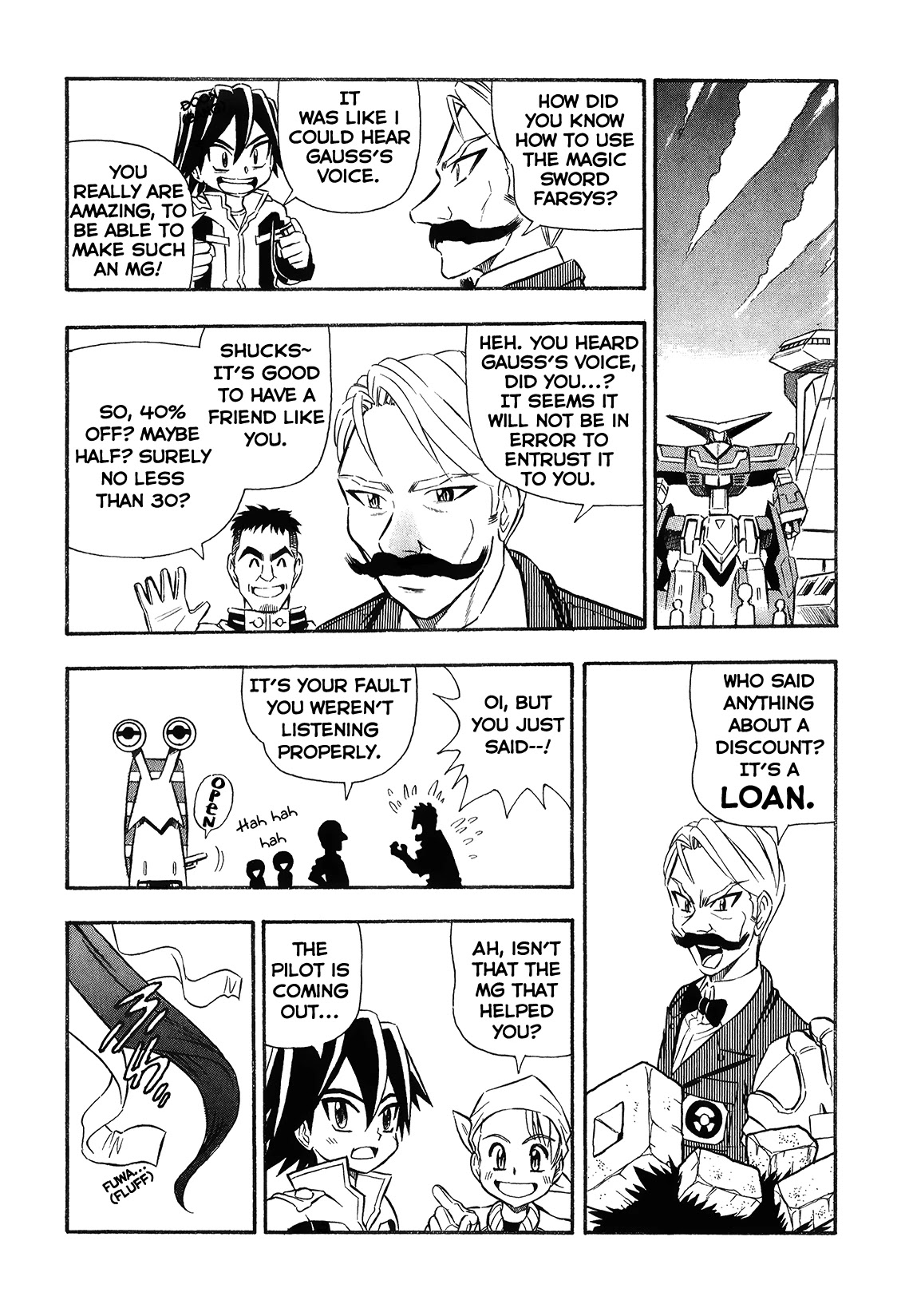 Chou Soujuu Mecha MG Chapter 3 page 23 - Chapter 3: Puppet Warrior Gauss Emerges!!