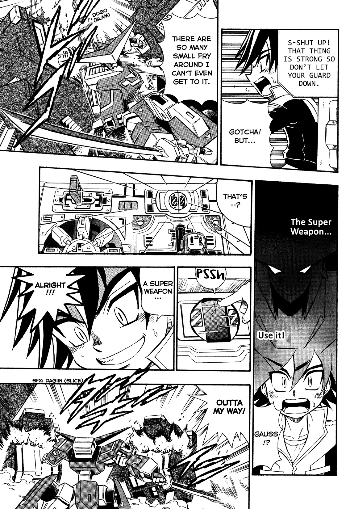Chou Soujuu Mecha MG Chapter 4 page 19 - Chapter 4: Super Weapon Vortex!