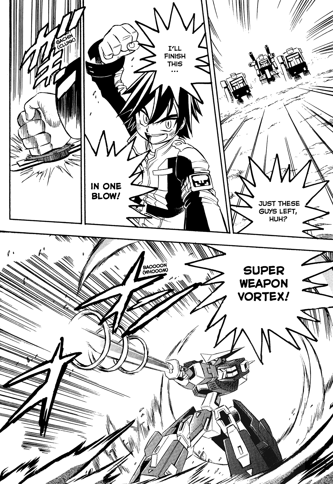 Chou Soujuu Mecha MG Chapter 4 page 20 - Chapter 4: Super Weapon Vortex!