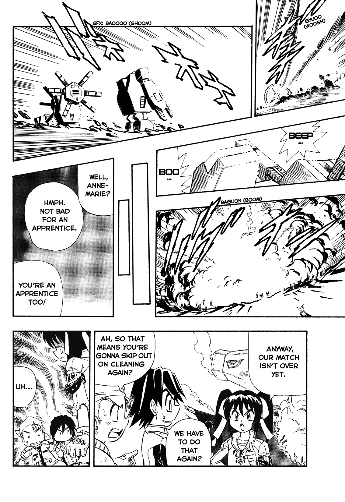Chou Soujuu Mecha MG Chapter 4 page 22 - Chapter 4: Super Weapon Vortex!