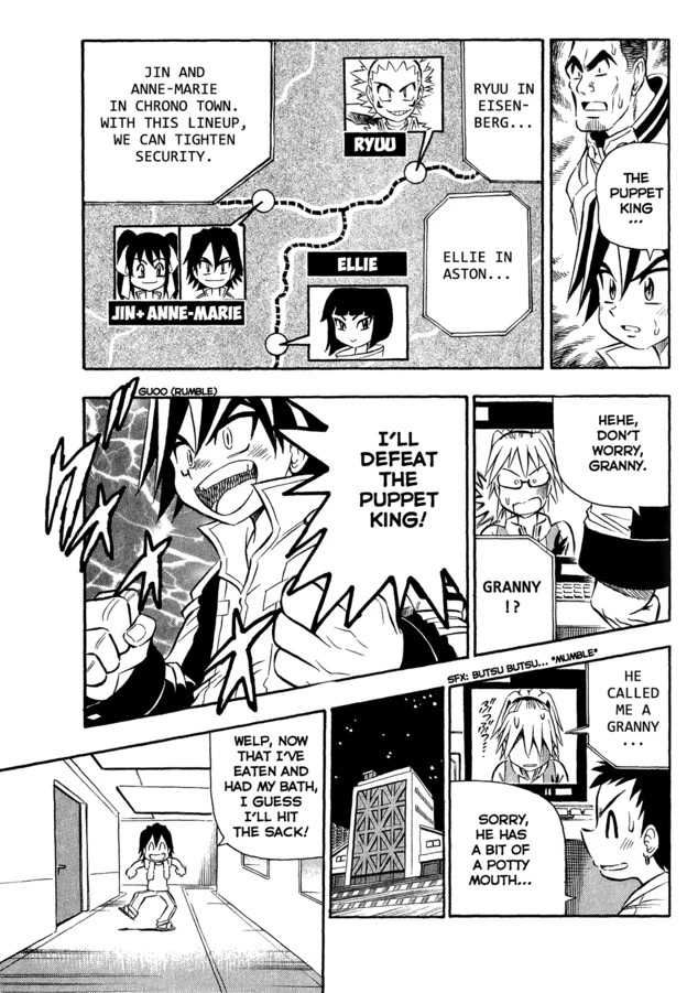 Chou Soujuu Mecha MG Chapter 6 page 13 - Chapter 6: The Triangle of Stubborness!