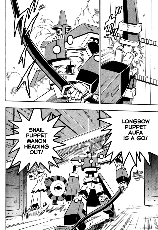 Chou Soujuu Mecha MG Chapter 6 page 4 - Chapter 6: The Triangle of Stubborness!