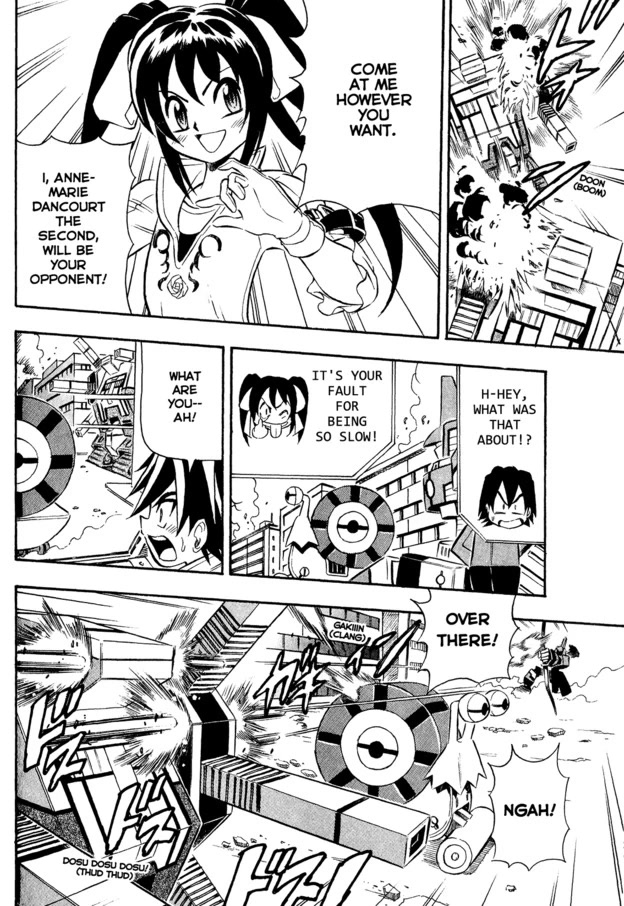 Chou Soujuu Mecha MG Chapter 6 page 8 - Chapter 6: The Triangle of Stubborness!