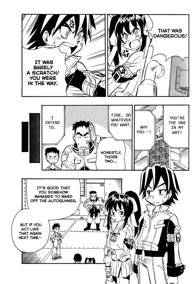 Chou Soujuu Mecha MG Chapter 6 page 9 - Chapter 6: The Triangle of Stubborness!