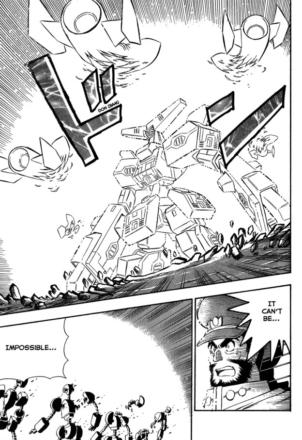 Chou Soujuu Mecha MG Chapter 8 page 21 - Chapter 8: Their Strongest Enemy, The Puppet King!