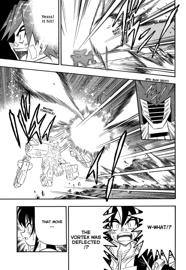 Chou Soujuu Mecha MG Chapter 9 page 11 - Chapter 9: Just Hearts, Burning Bright! [END]