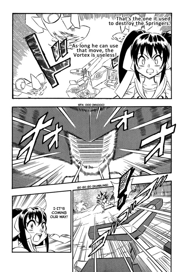 Chou Soujuu Mecha MG Chapter 9 page 12 - Chapter 9: Just Hearts, Burning Bright! [END]