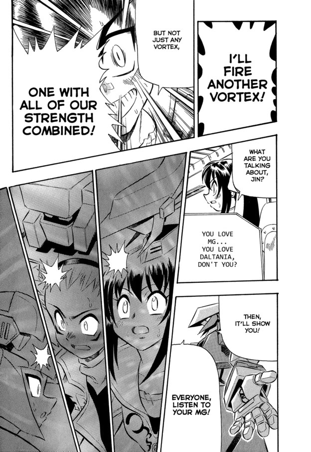 Chou Soujuu Mecha MG Chapter 9 page 18 - Chapter 9: Just Hearts, Burning Bright! [END]
