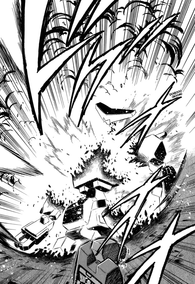 Chou Soujuu Mecha MG Chapter 9 page 23 - Chapter 9: Just Hearts, Burning Bright! [END]