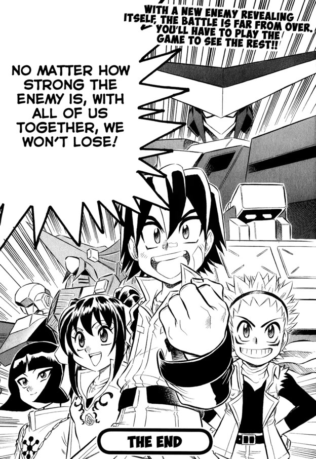 Chou Soujuu Mecha MG Chapter 9 page 25 - Chapter 9: Just Hearts, Burning Bright! [END]