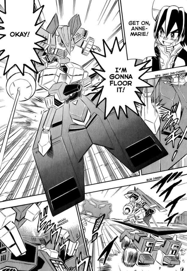 Chou Soujuu Mecha MG Chapter 9 page 7 - Chapter 9: Just Hearts, Burning Bright! [END]