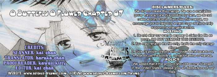 Chou yo Hana yo Chapter 7 page 1 - Chapter 7 : Within the Heart