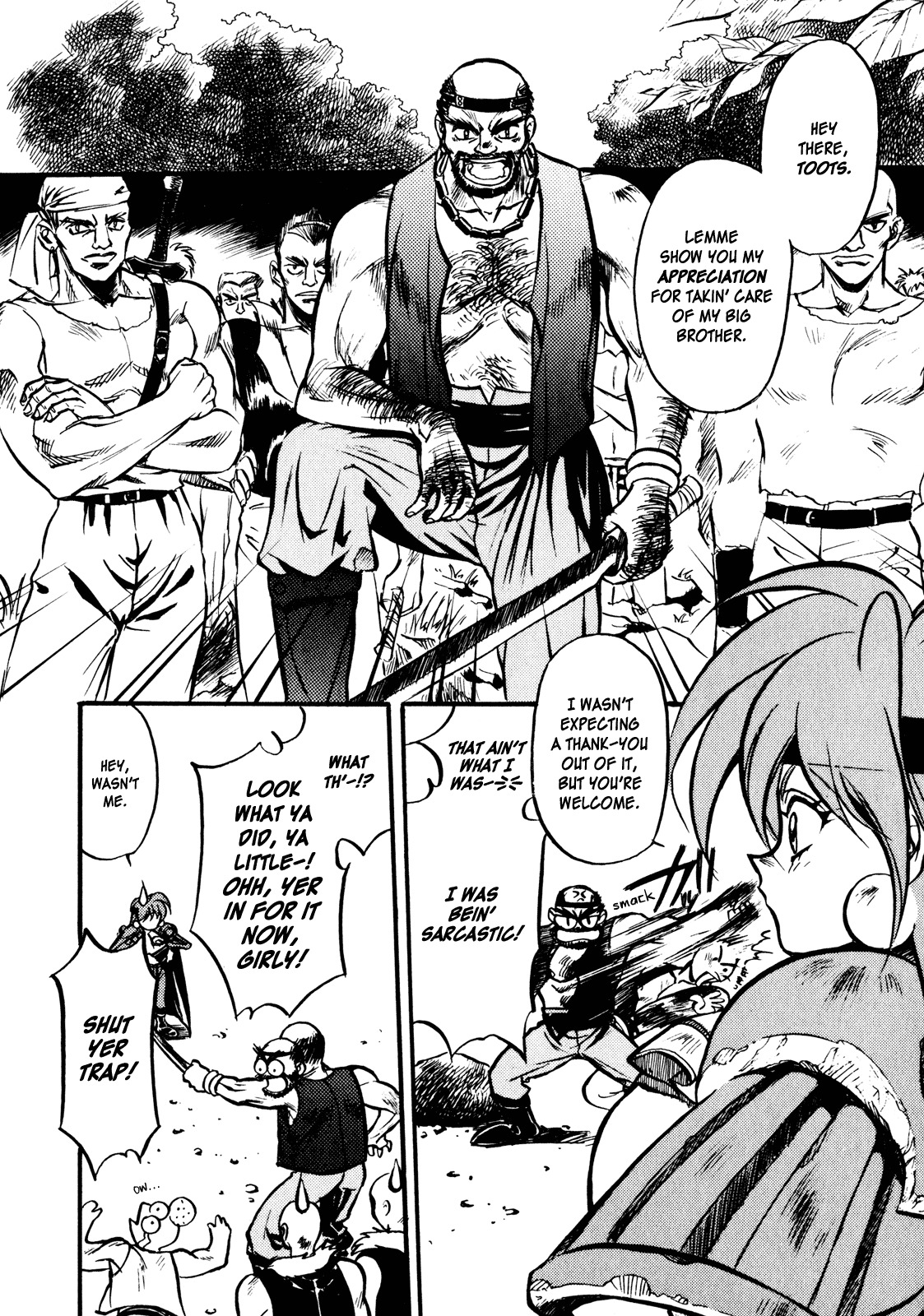 Choubaku Mahouden Slayers Chapter 1 page 10 - Chapter 1: The Bomber Girl Appears!