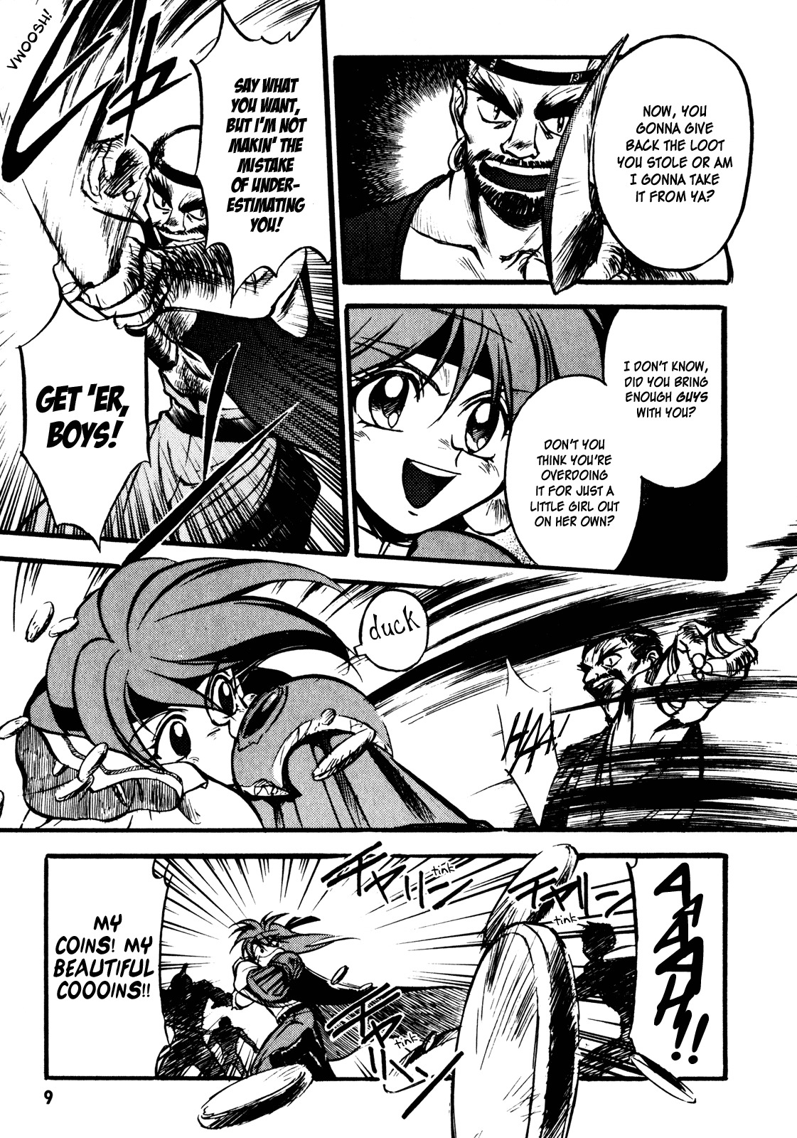 Choubaku Mahouden Slayers Chapter 1 page 11 - Chapter 1: The Bomber Girl Appears!