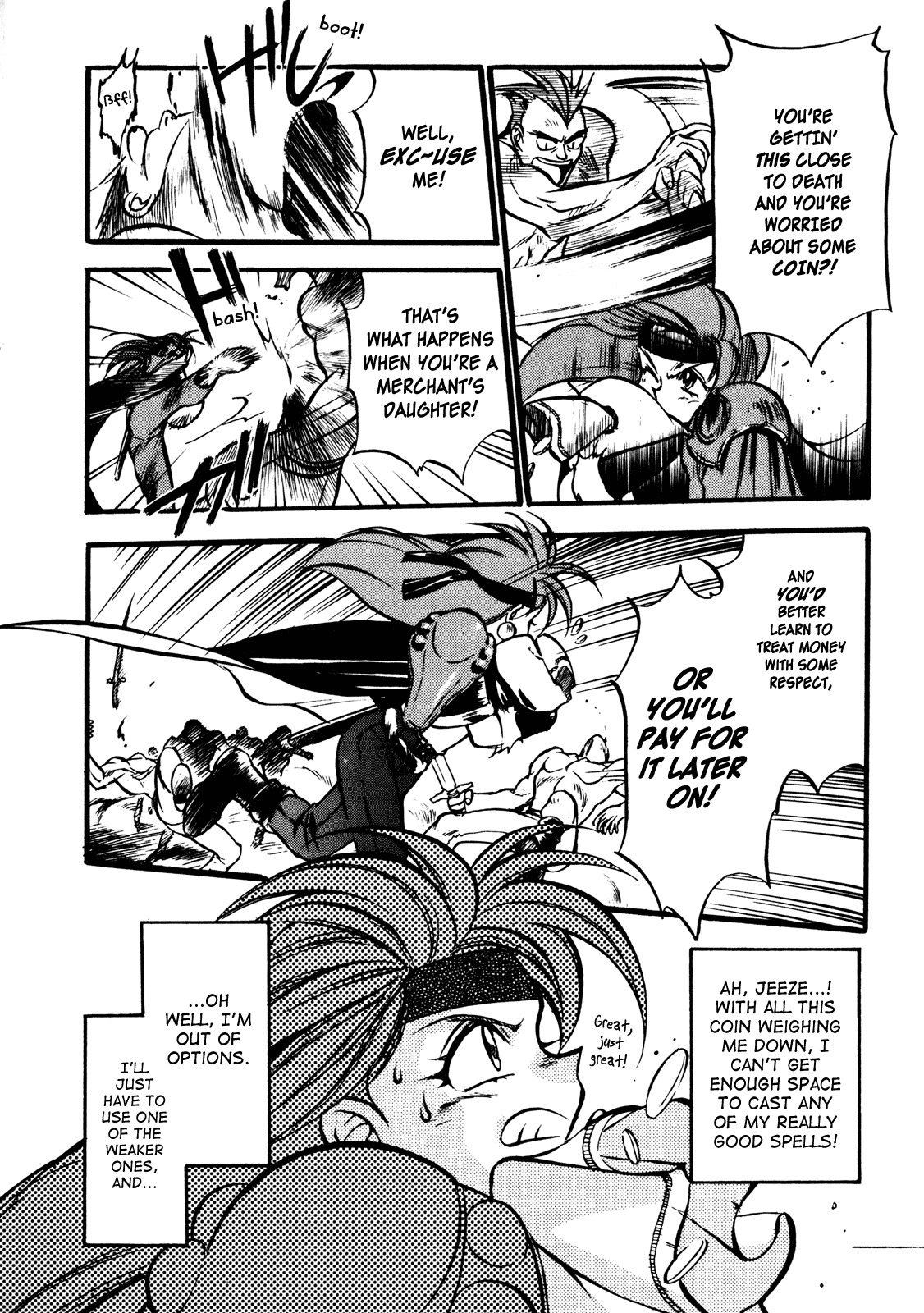 Choubaku Mahouden Slayers Chapter 1 page 12 - Chapter 1: The Bomber Girl Appears!