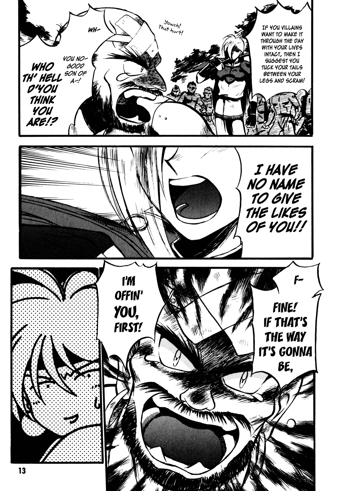 Choubaku Mahouden Slayers Chapter 1 page 15 - Chapter 1: The Bomber Girl Appears!