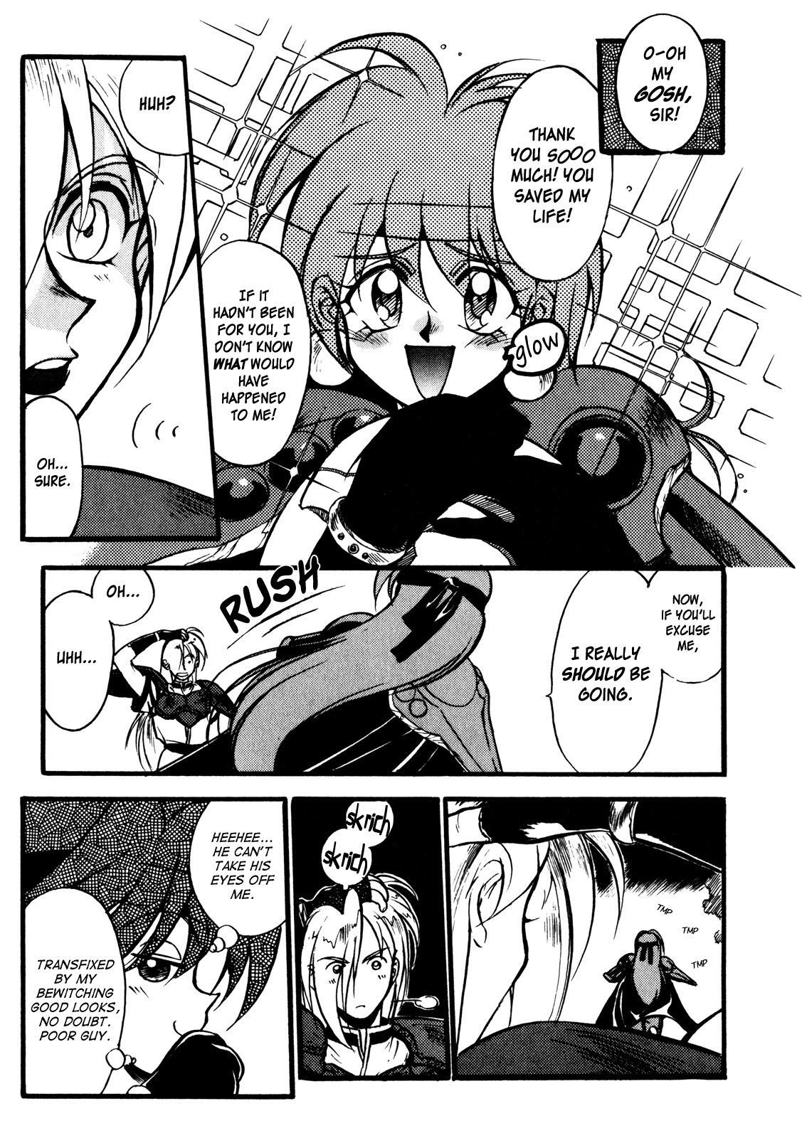 Choubaku Mahouden Slayers Chapter 1 page 17 - Chapter 1: The Bomber Girl Appears!