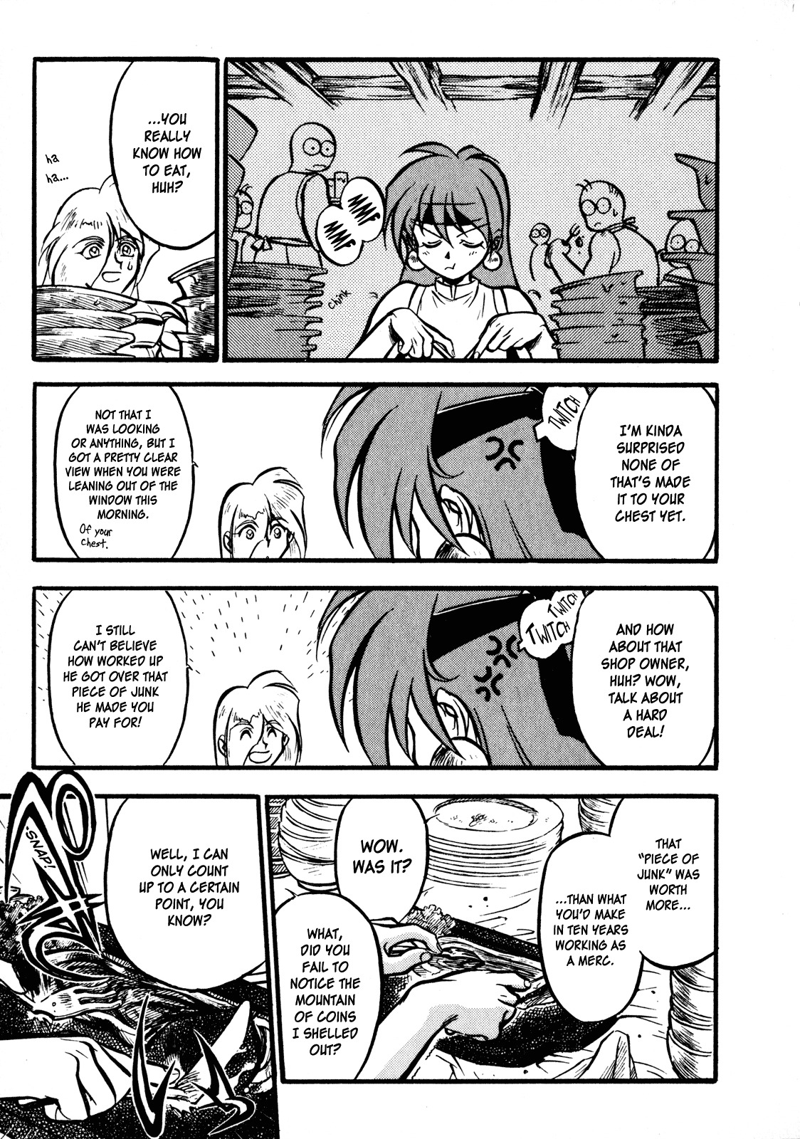 Choubaku Mahouden Slayers Chapter 1 page 27 - Chapter 1: The Bomber Girl Appears!