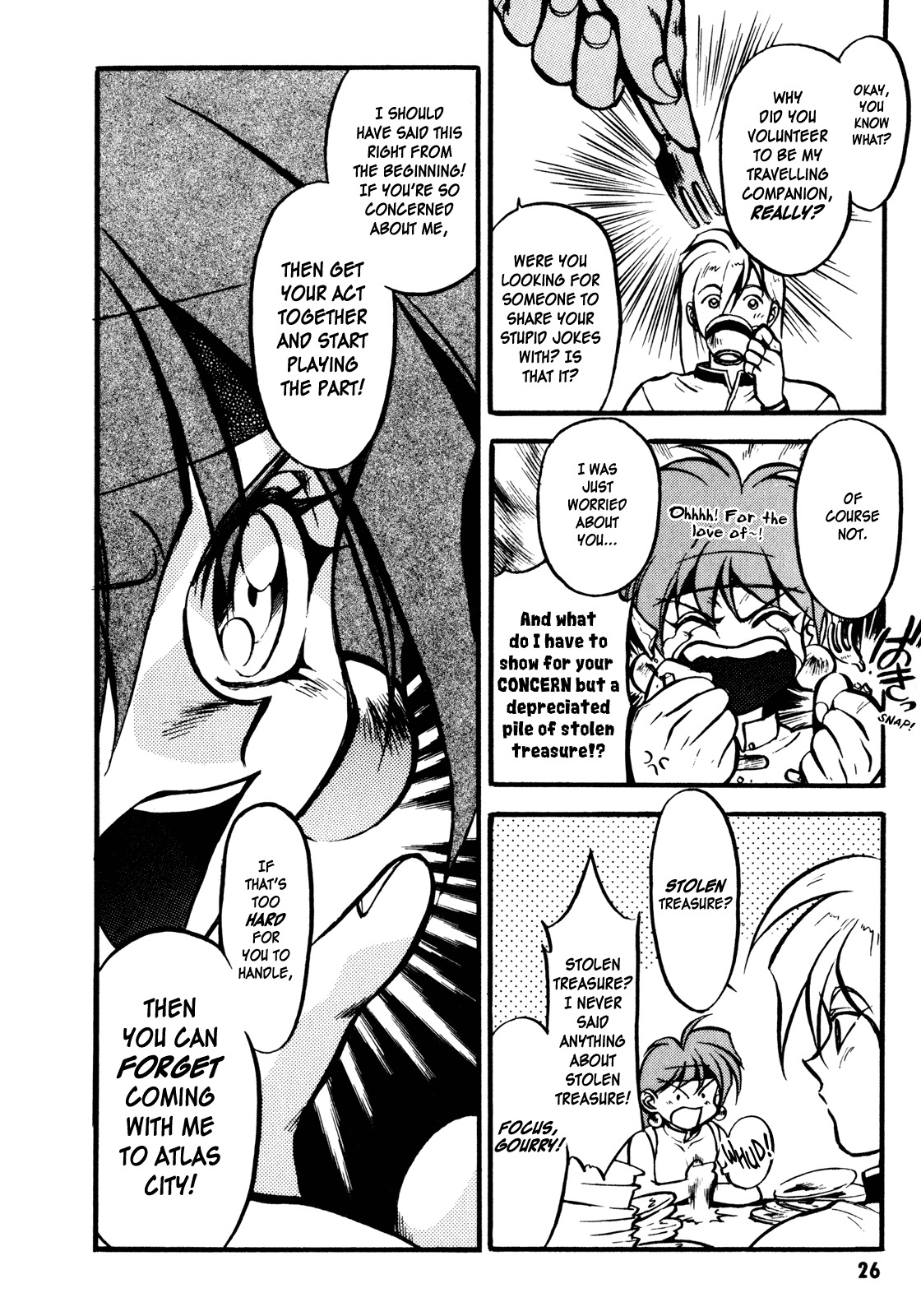 Choubaku Mahouden Slayers Chapter 1 page 28 - Chapter 1: The Bomber Girl Appears!