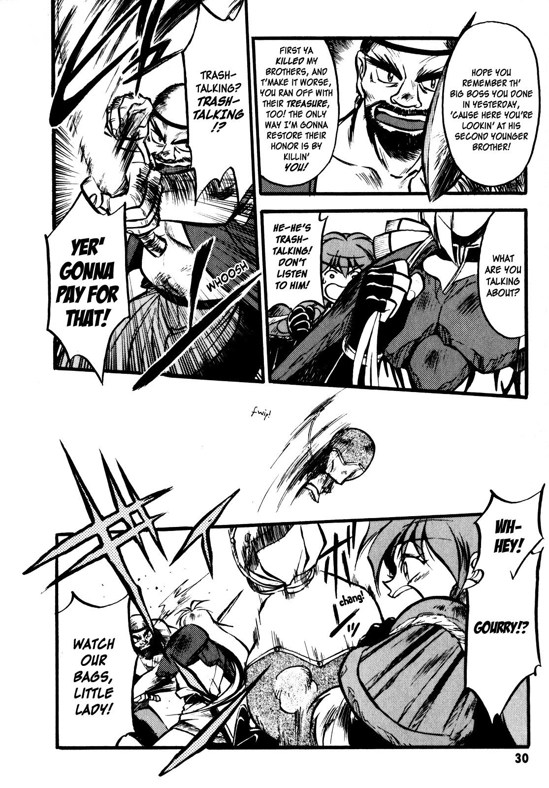 Choubaku Mahouden Slayers Chapter 1 page 32 - Chapter 1: The Bomber Girl Appears!
