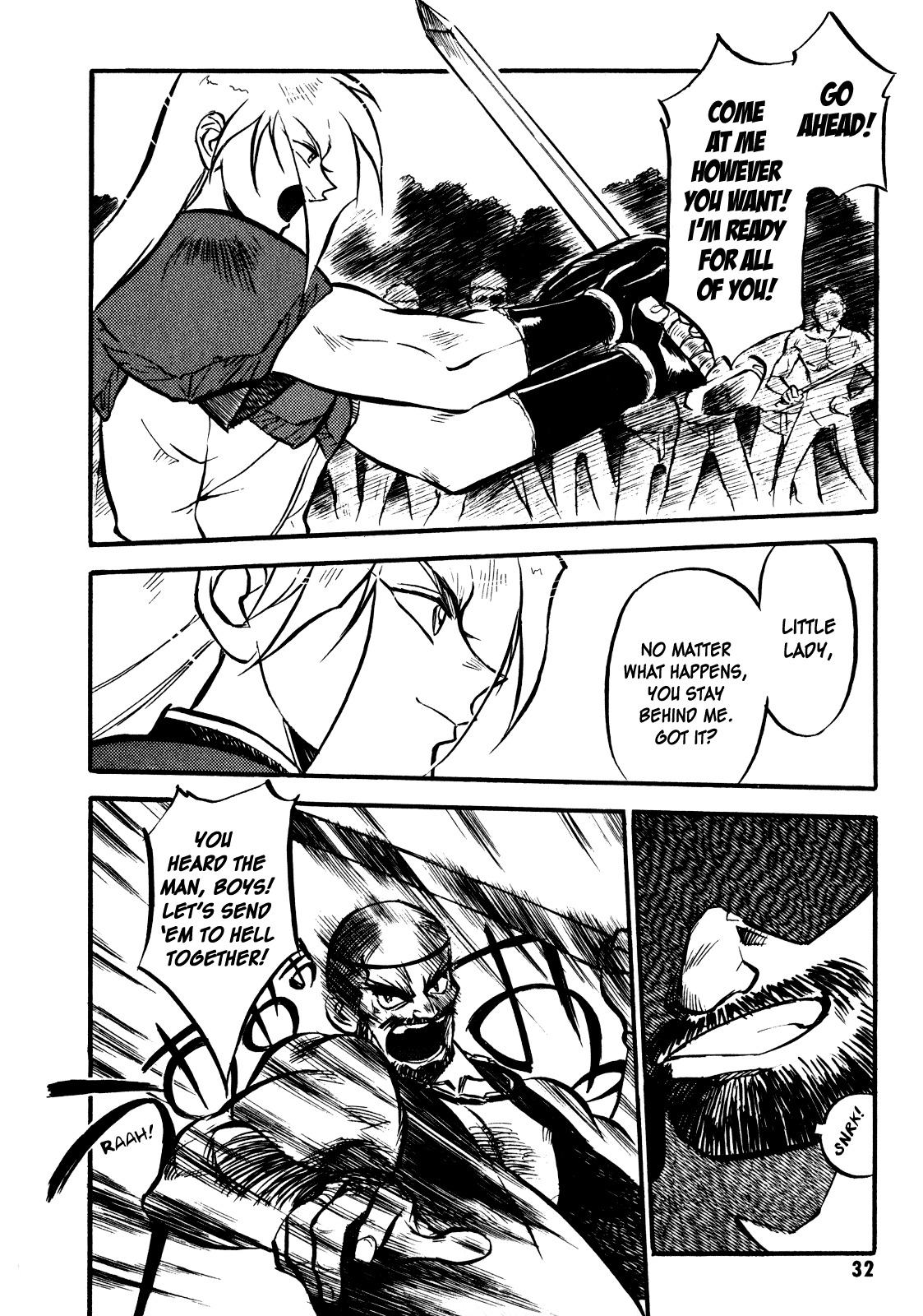Choubaku Mahouden Slayers Chapter 1 page 34 - Chapter 1: The Bomber Girl Appears!