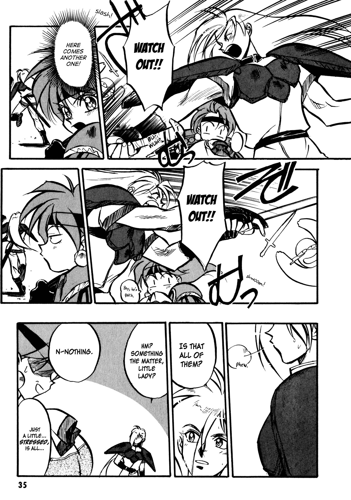 Choubaku Mahouden Slayers Chapter 1 page 37 - Chapter 1: The Bomber Girl Appears!