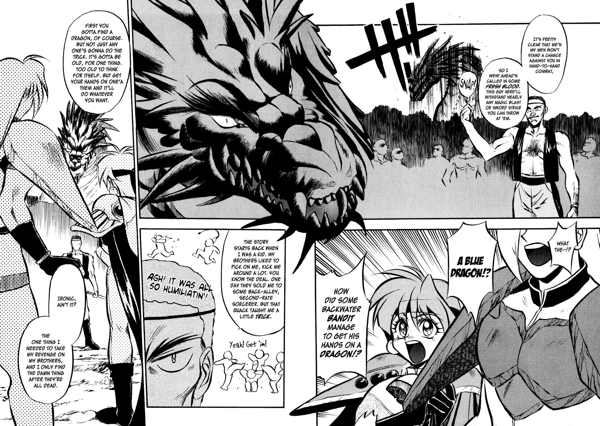 Choubaku Mahouden Slayers Chapter 1 page 40 - Chapter 1: The Bomber Girl Appears!