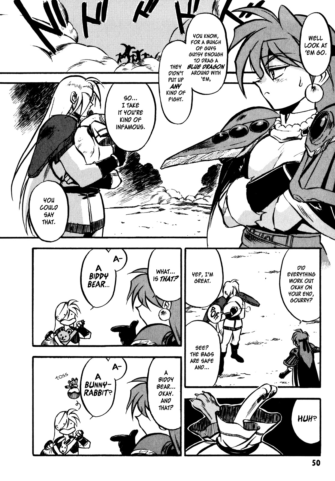 Choubaku Mahouden Slayers Chapter 1 page 50 - Chapter 1: The Bomber Girl Appears!