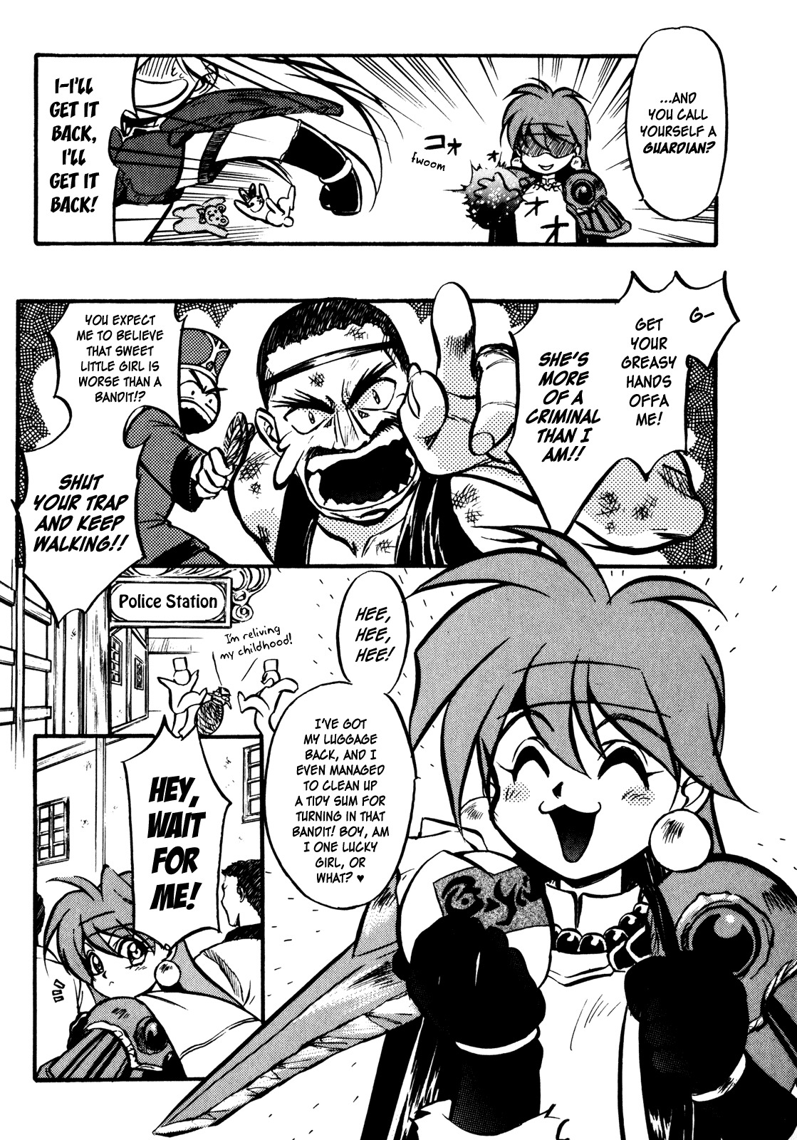 Choubaku Mahouden Slayers Chapter 1 page 51 - Chapter 1: The Bomber Girl Appears!