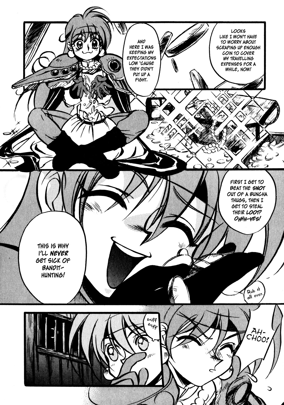 Choubaku Mahouden Slayers Chapter 1 page 8 - Chapter 1: The Bomber Girl Appears!