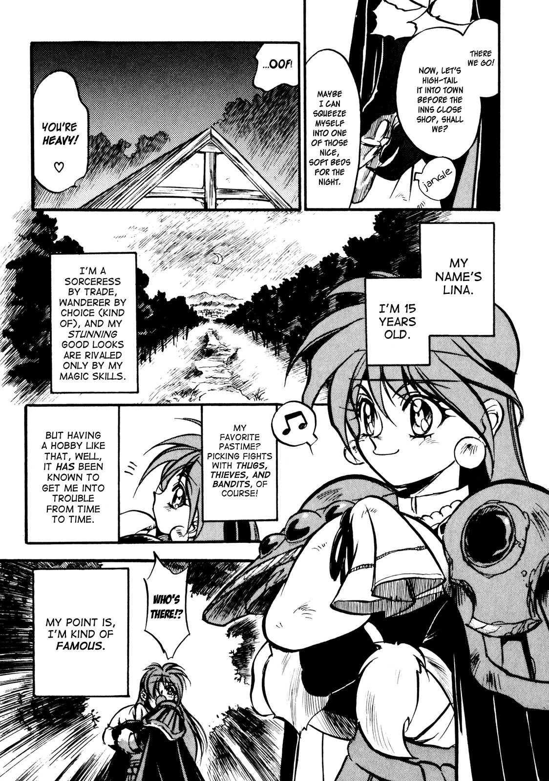 Choubaku Mahouden Slayers Chapter 1 page 9 - Chapter 1: The Bomber Girl Appears!
