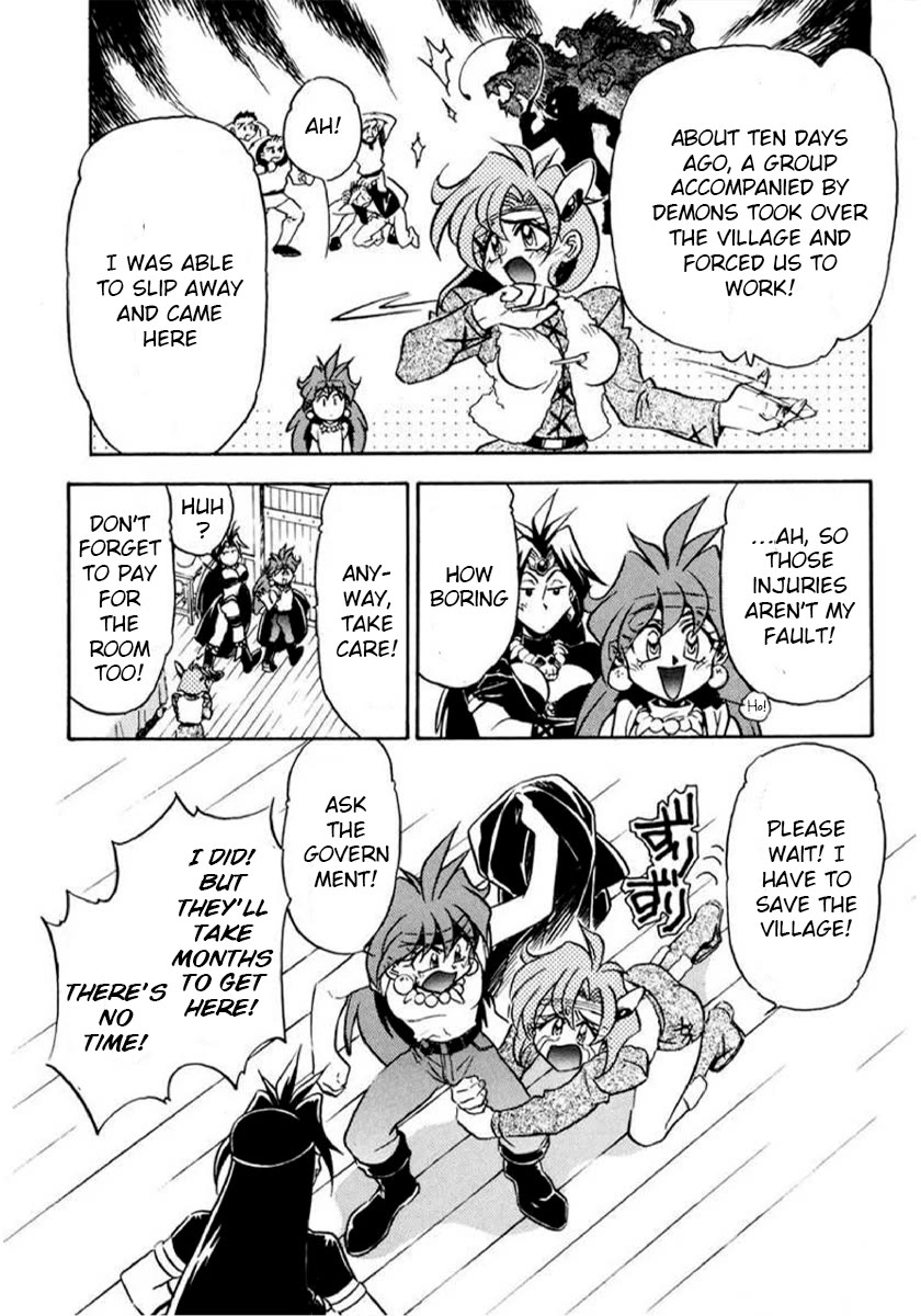 Choubaku Mahouden Slayers Chapter 16.2 page 10 - Chapter 16.2: Part 1: Zein, the Evil Group, Appears!