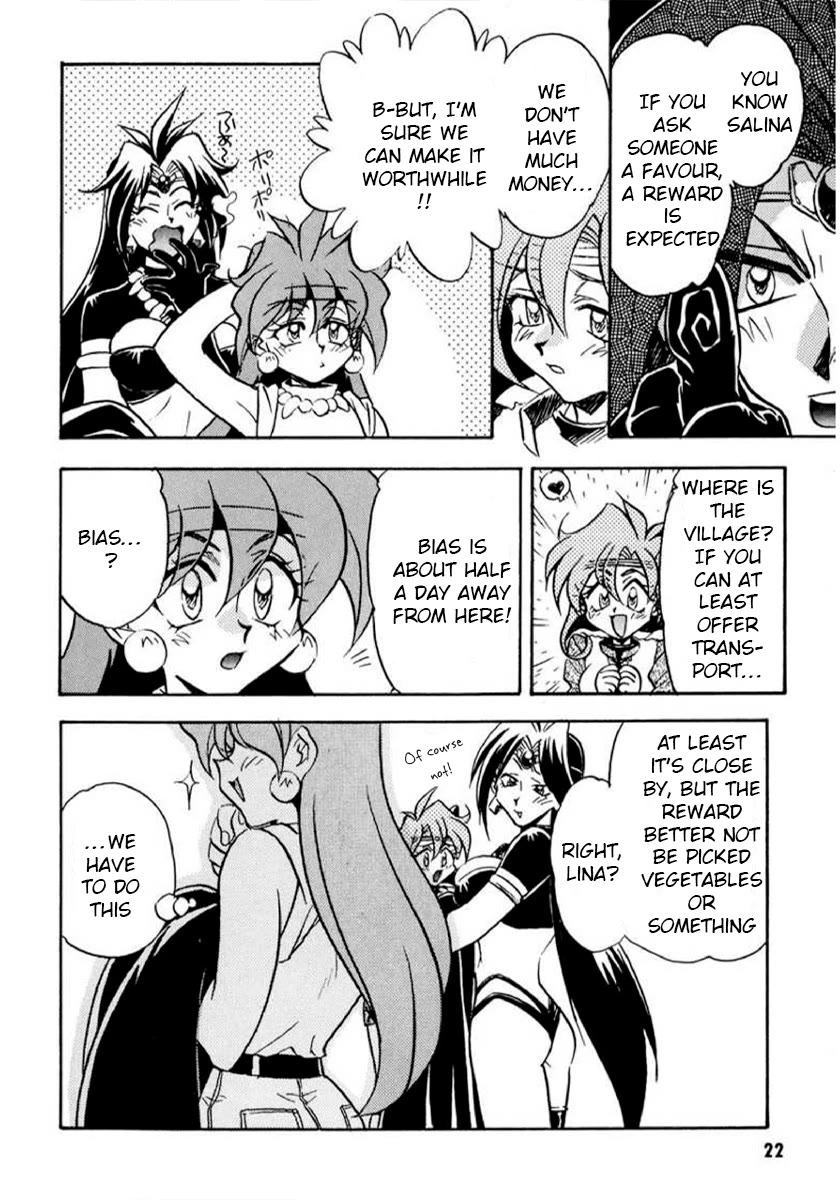 Choubaku Mahouden Slayers Chapter 16.2 page 11 - Chapter 16.2: Part 1: Zein, the Evil Group, Appears!