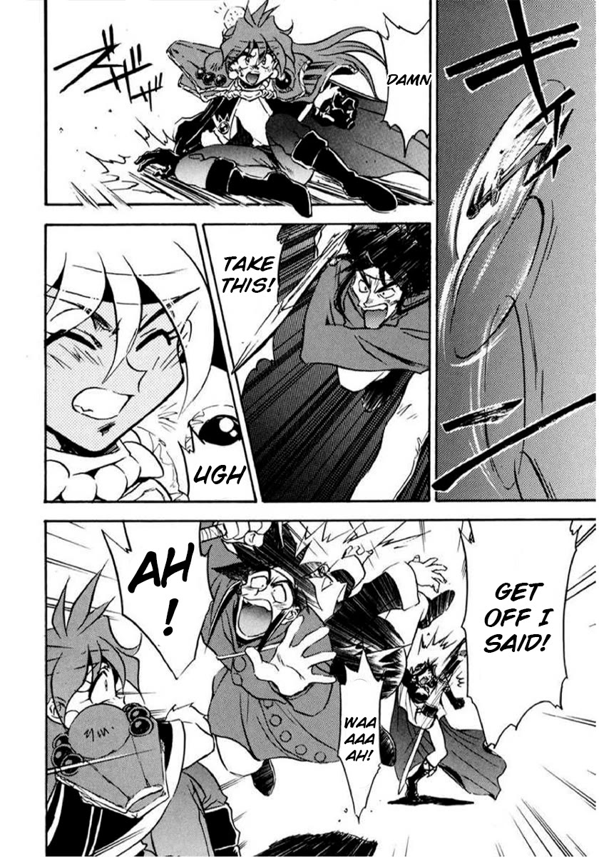 Choubaku Mahouden Slayers Chapter 16.2 page 35 - Chapter 16.2: Part 1: Zein, the Evil Group, Appears!