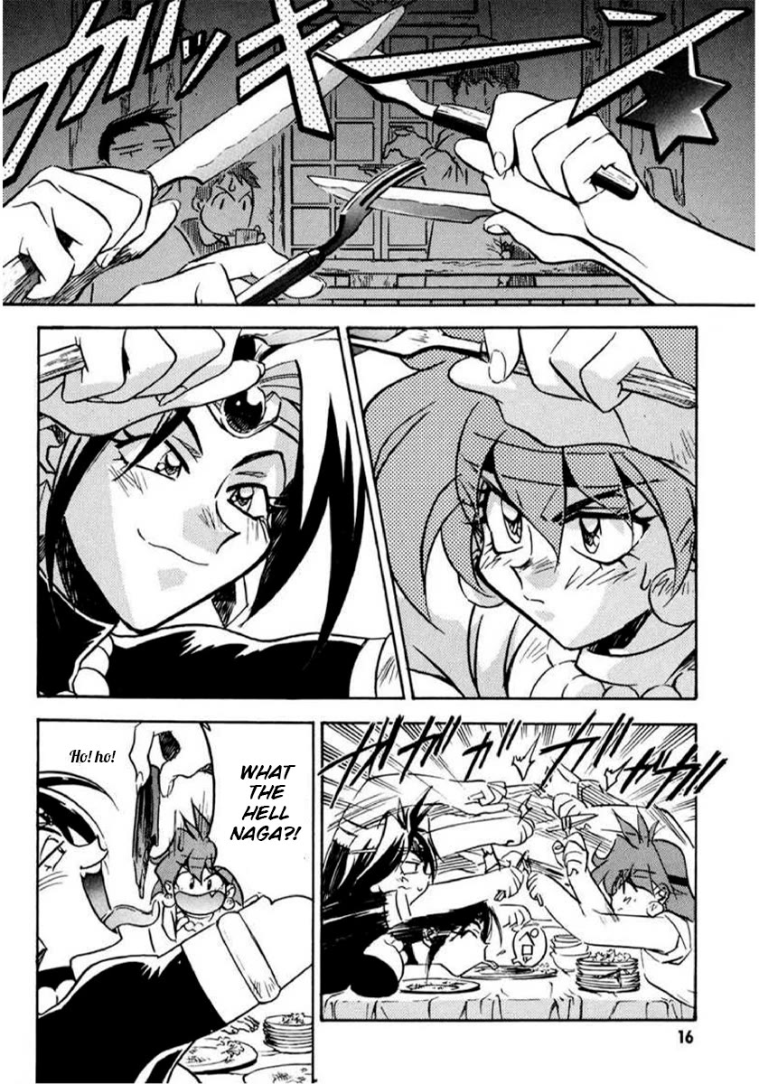 Choubaku Mahouden Slayers Chapter 16.2 page 5 - Chapter 16.2: Part 1: Zein, the Evil Group, Appears!
