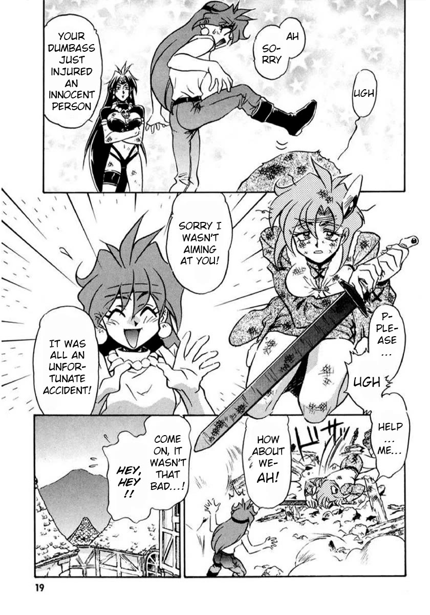 Choubaku Mahouden Slayers Chapter 16.2 page 8 - Chapter 16.2: Part 1: Zein, the Evil Group, Appears!