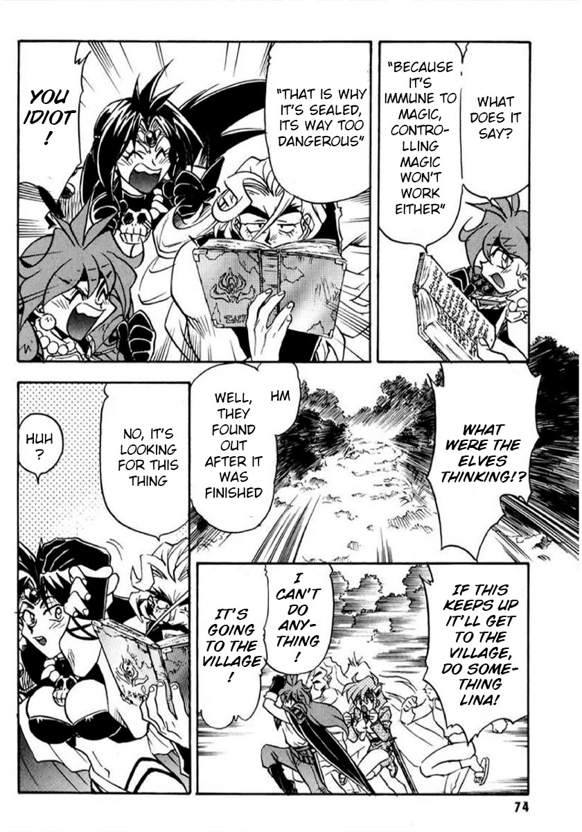 Choubaku Mahouden Slayers Chapter 16.3 page 22 - Chapter 16.3: Part 2: The Legendary Magical Beast Revives!