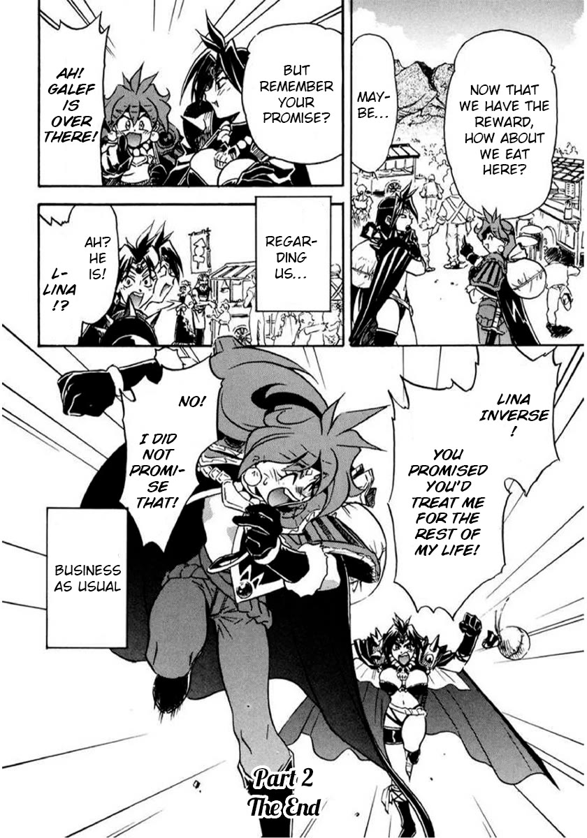 Choubaku Mahouden Slayers Chapter 16.3 page 42 - Chapter 16.3: Part 2: The Legendary Magical Beast Revives!