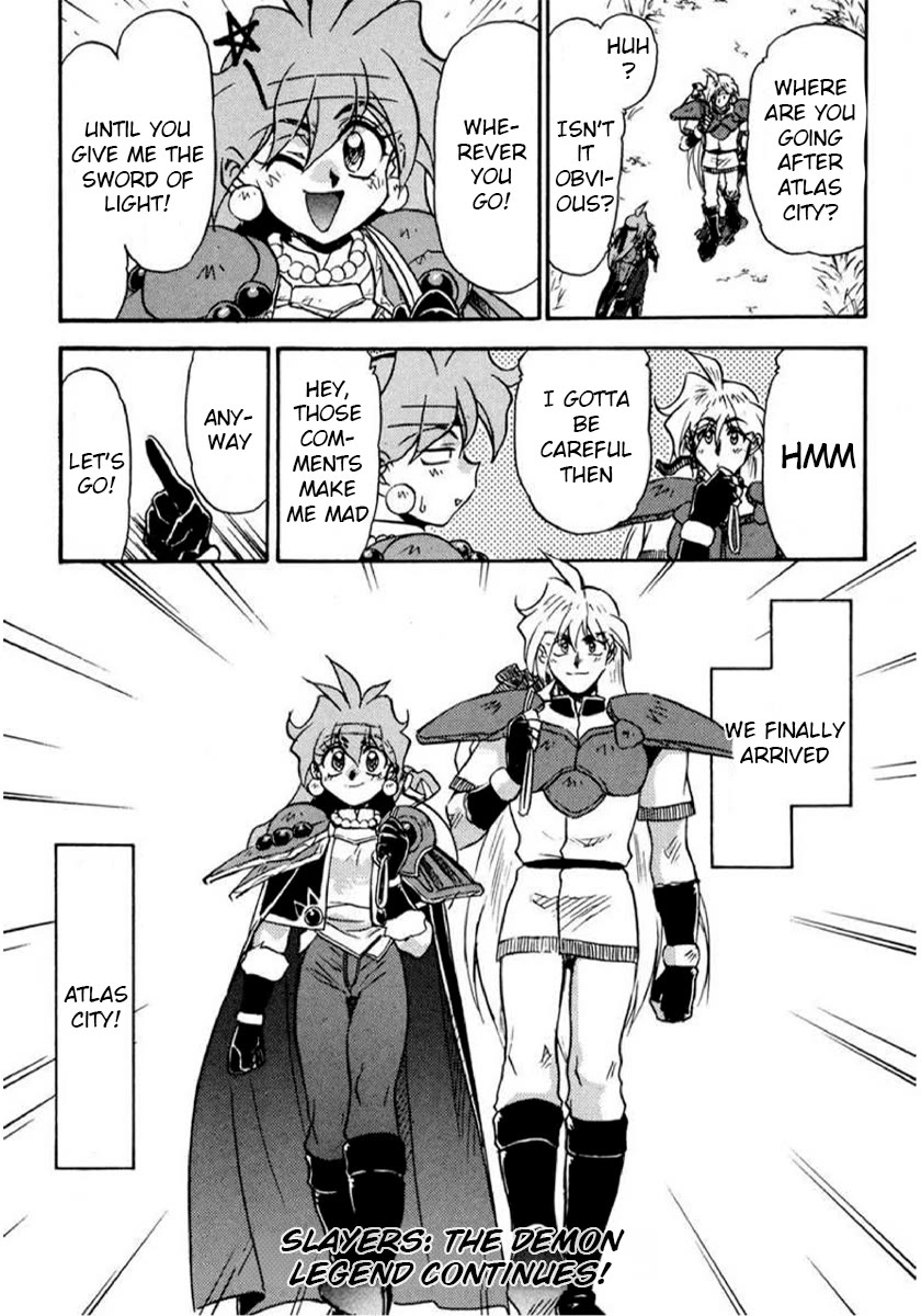 Choubaku Mahouden Slayers Chapter 16 page 38 - Chapter 16: The Demon King Resurrects!? And Then…